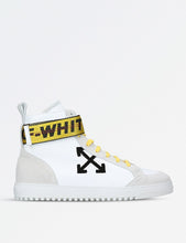 Load image into Gallery viewer, OFF-WHITE High-Top Sneakers White