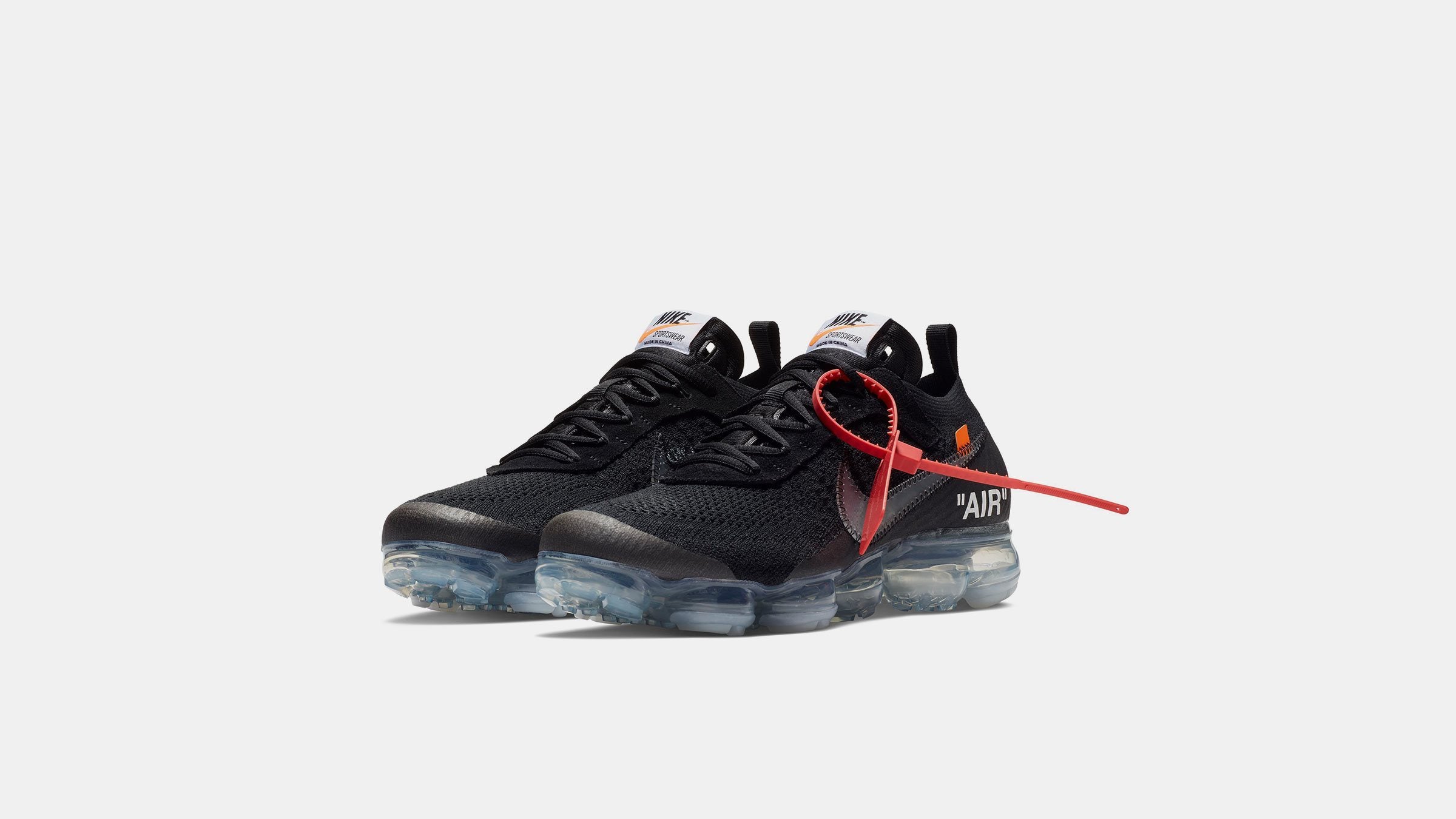 Off-White × Nike Air Vapormax The Ten Black Shoes Virgil Abloh Signed & Inscribed | Off-White x Nike Vapormax  main image 3
