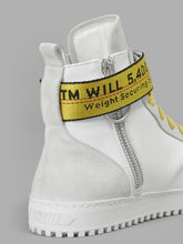 Load image into Gallery viewer, OFF-WHITE High-Top Sneakers White