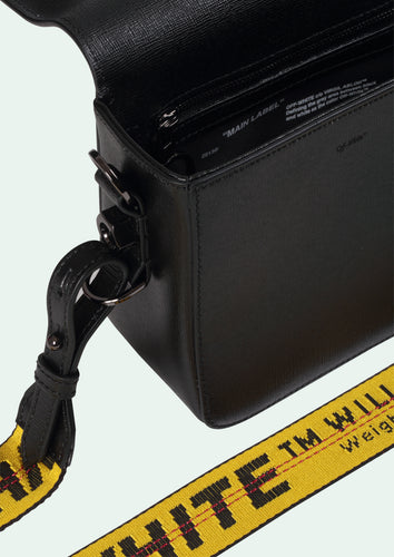 OFF WHITE Black Diag Binder Clip