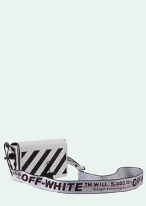 OFF WHITE Mini Diag Binder Clip