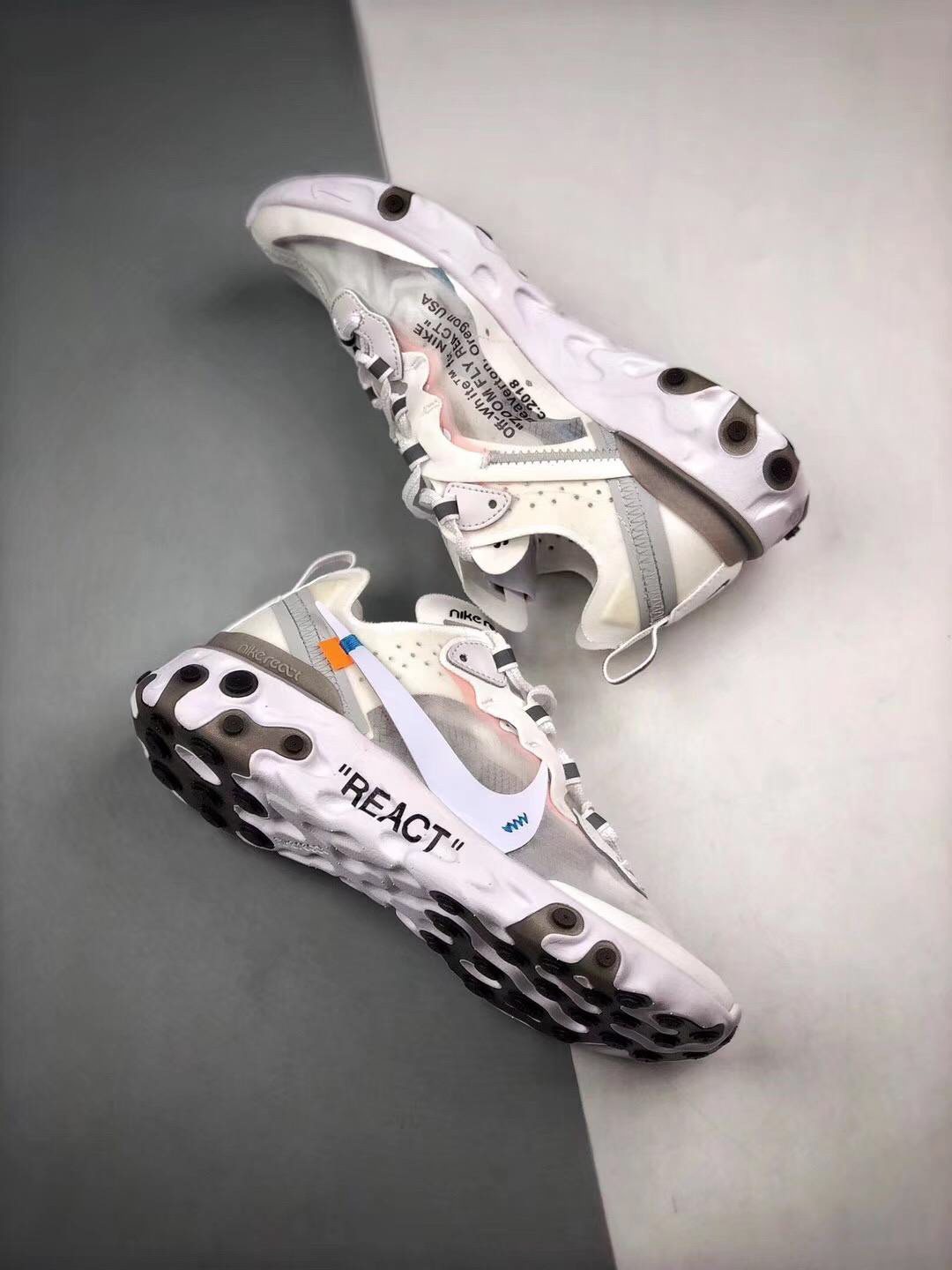 Nike React Off-White A-B Flyde Kickers